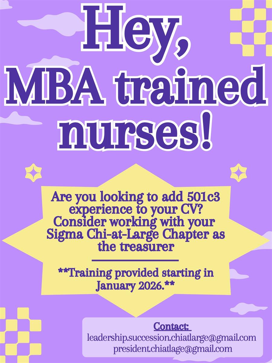 request for a treasurer